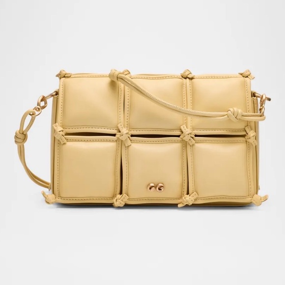 cult gaia Handbags - *MWT*Cult Gaia Prue Puffy Leather Crossbody Bag